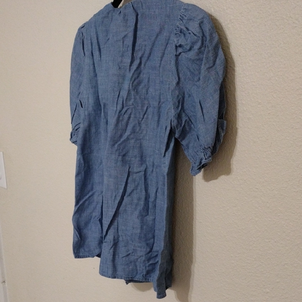 J. Crew Blue Button Down Shirt - Picture 9 of 13